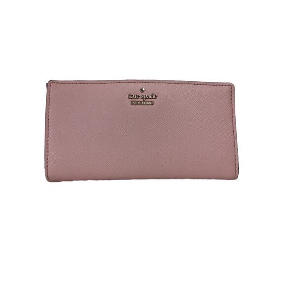 Kate Spade Staci Bi Fold Chalk Pink Wallet - Picture 1 of 6